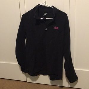 North Face 3/4 zip fleece